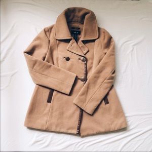 Camel pea coat